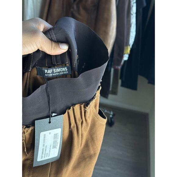 Gathered elastic cinch waist baggy denim - Picture 6 of 7